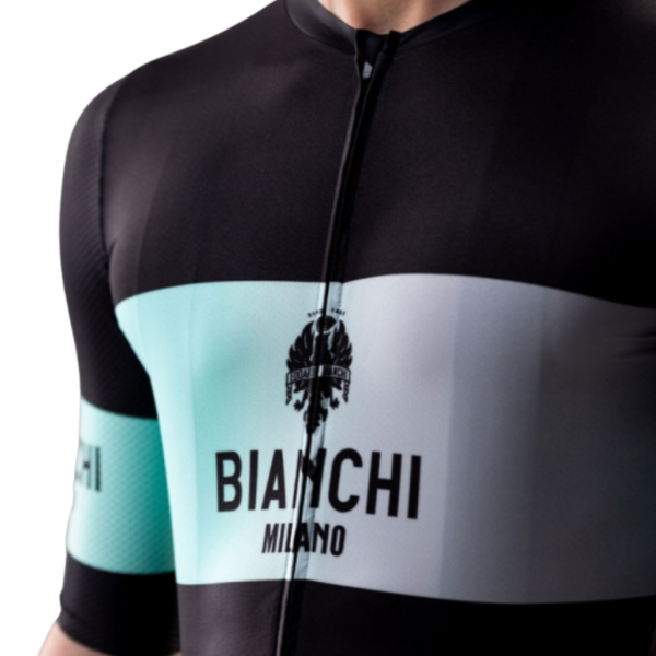 Bianchi Jersey Remastered Short sleeve Svart - Bild 2