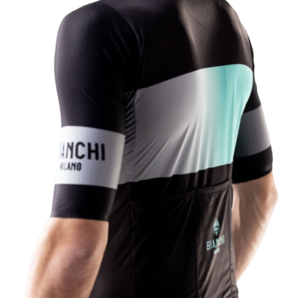 Bianchi Jersey Remastered Short sleeve Svart - Bild 3