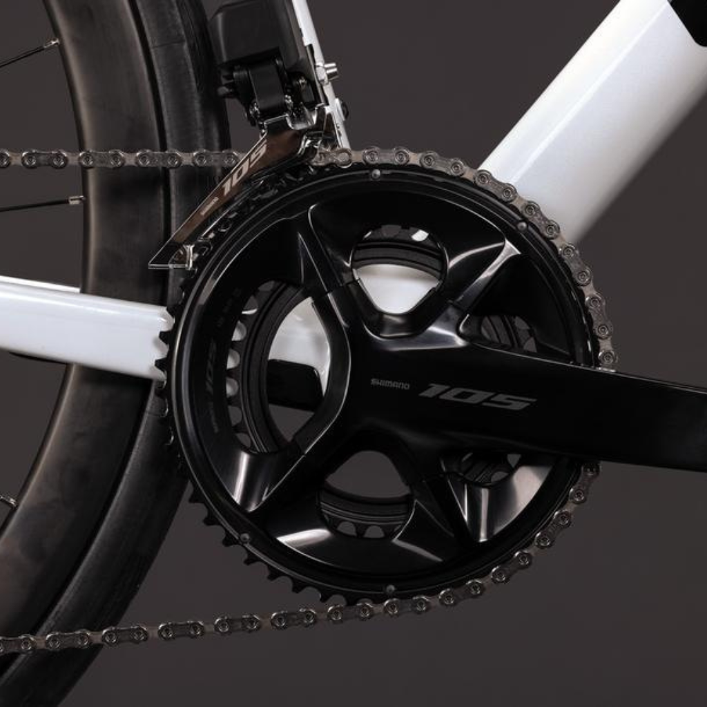 Cube Attain C:62 SLX metallicwhite´n´black