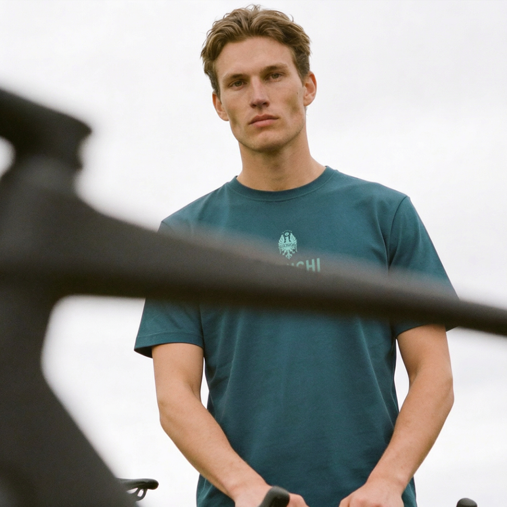 T-shirt Bianchi New Logo