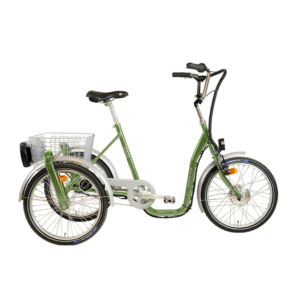 Monark trehjuling 3313 Grön Metallic | Utan EL